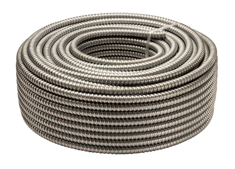 3/8&#34; FLEXIBLE STEEL CONDUIT 250&#39; COIL