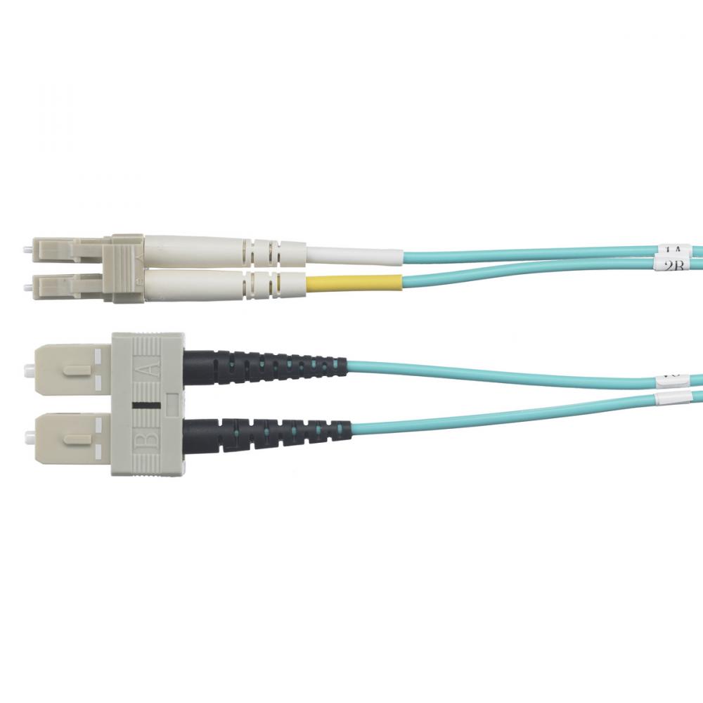 FIBER, P-CORD,PL,OM4,DUP,LC-SC,5M