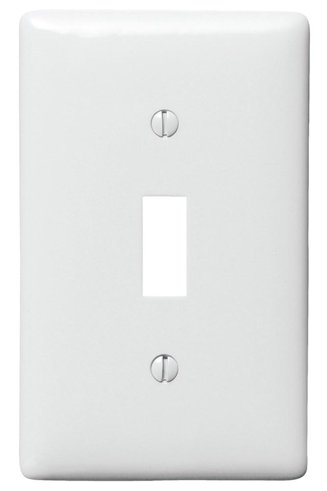 WALLPLATE, 1-G, TOGG, WH