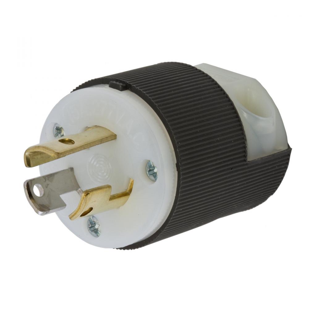 LKG PLUG, 15A 277V, L7-15P, B/W