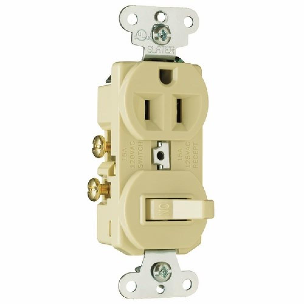 COMBO 15A 1 SW 1P-120V 1RECP-125V I