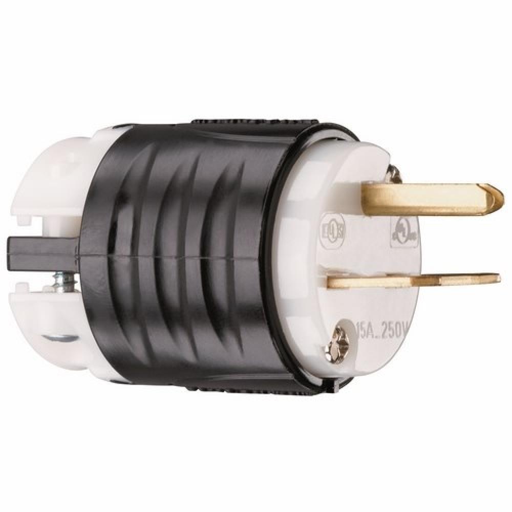 STR BLD PLUG 3W 15A 250V B&W