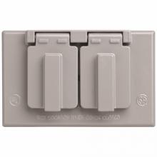 Legrand-Pass & Seymour CA8GH - WP HORIZ DUPLEX COVER