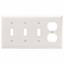 Legrand-Pass & Seymour SP38W - SMOOTH WP 3G TOG 1G DUPLEX WH