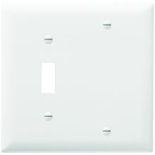 Legrand-Pass & Seymour TP113W - TRADEMASTER PLATE 2G 1 TOG 1 BLANK W