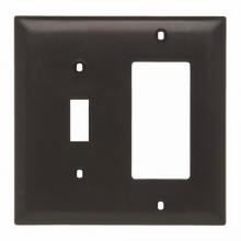 Legrand-Pass & Seymour TP126BK - TRADEMASTER PLT 2G 1 TOG 1 DECOR BK