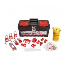 Brady 153670 - ELEC LOTO KT w/Nylon Padlocks in Toolbox