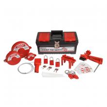 Brady 153671 - Valve LOTO KT w/Alum Padlocks in Toolbox