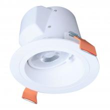 Cooper Lighting Solutions RLS4099FS1EWHDMR - 4" RL SLOPE, 900LM, 5CCT, 90CRI, WH, DM