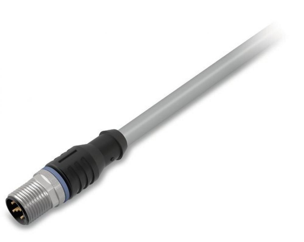 Pwr Cbl strait2fitend-A-cded M12 straitone freeC