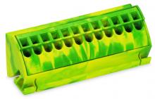 WAGO 812-100 - TB 10x3mm BB 12Pl 4mm 400mm GRNYLW