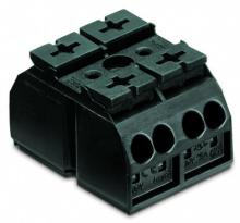 WAGO 862-562 - 4Cchassis-mnt term strip 2Pl WO SelftappScrw2.9m
