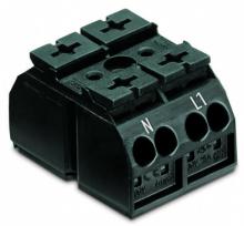 WAGO 862-2562 - 4Cchassis-mnt termstrip 2Pl N-L1wO SelftappScrw2