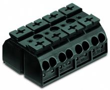 WAGO 862-594 - 4Cchassis-mnt term strip 4Pl WO tact 4mm 400mm B