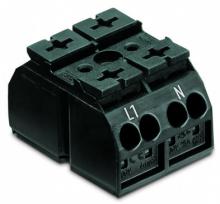 WAGO 862-1562 - 4Cchassis-mnt termstrip 2Pl L1-NwO SelftappScrw2