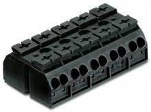 WAGO 862-515 - 4Cchassis-mnt term strip 5Pl WO tact 4mm 400mm B