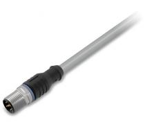 WAGO 756-3103/040-020 - Pwr Cbl strait2fitend-A-cded M12 straitone freeC