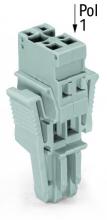 WAGO 769-103/021-000 - 1ctr FEplg Lock lever 4mm 3Pl 400mm GRA