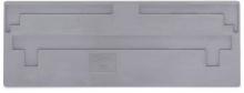 WAGO 283-355 - Separatorplt 2mm thick ovrsz LtGRA