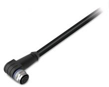 WAGO 756-5302/040-050 - Cbl fitend-wfree end 4Pl M12 sokt anglone freeCb