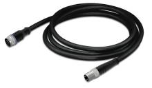 WAGO 756-5501/030-010 - Cbl fitted on both ends 3Pl M12 sokt straitM8 st