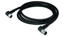 WAGO 756-5510/030-020 - Cbl fitted on both ends 3Pl M8 sokt anglM12 angl