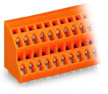 WAGO 736-424 - DblPCBTB2.5mm 5.08mm 2x24Pl 250mm ORG