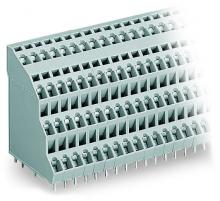 WAGO 738-106 - Quadruple-PCBTB2.5mm 5mm 4x6Pl 250mm GRA
