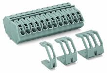 WAGO 826-164 - Feedthru TB 4mm spac 7mm 4Pl 400mm GRA