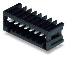 WAGO 733-366/105-604 - THR MAhdr 0.8x0.8mm angsod 2.5mm 6Pl BLK