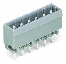 WAGO 231-136/001-000 - THT MAhdr 1.0x1.0mm strt sod 5mm 6Pl GRA