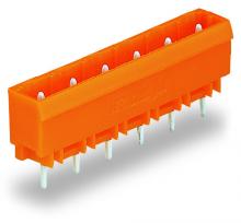 WAGO 231-733/001-000 - THTMAhdr 1.0x1.0mmstrsod 7.62mm 3Pl ORG