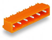 WAGO 231-938/001-000 - THTMAhdr 1.0x1.0mm angsod 7.62mm 8Pl ORG
