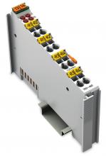 WAGO 750-460 - 4Ch anlgput Pt100/RTD resist snsr LtGRA