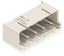 WAGO 2092-3425 - THT MAhdr 1.4mm Ø angsod 7.5mm 5Pl LtGRA