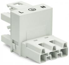 WAGO 770-684 - h-distribution conn 3Pl Cod. A WHT