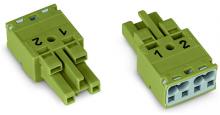 WAGO 770-262 - Socket 2Pl LtGRN