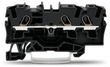 WAGO 2004-1305 - 3ctrTB 4mm sid-ctr35x15-35x7.5 400mm BLK