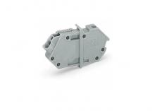 WAGO 826-159 - Feedthru TB 4mm spac 7mm 1Pl 400mm GRA