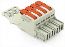 WAGO 832-1104/334-000 - 1cndctr FEplg LtGRA